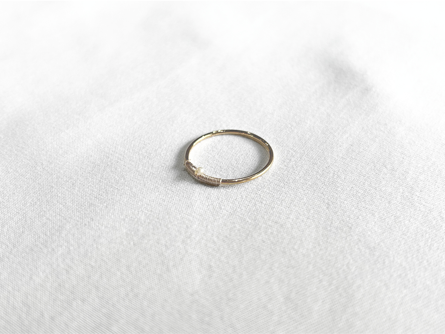 【Greenford 伊藤真子】TUBU リング 13号 シルバー/GF00016