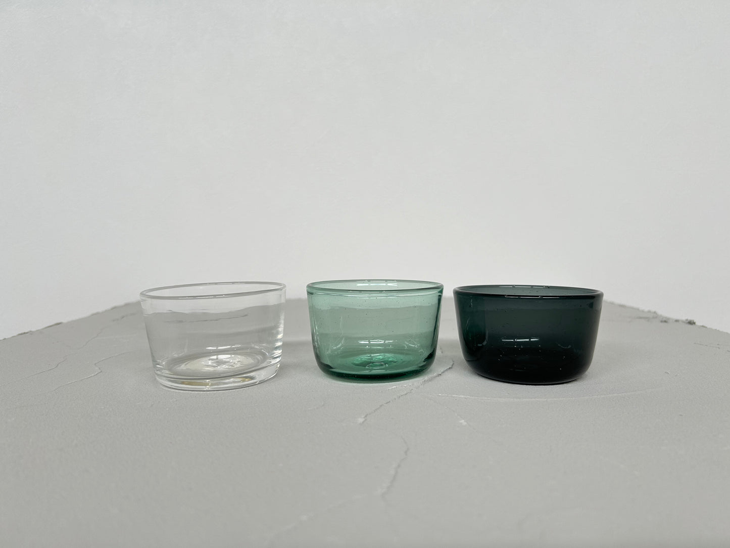 【Luft ルフト】 Wald Low glass/Clear 琉球ガラス グラス 沖縄/HK00024