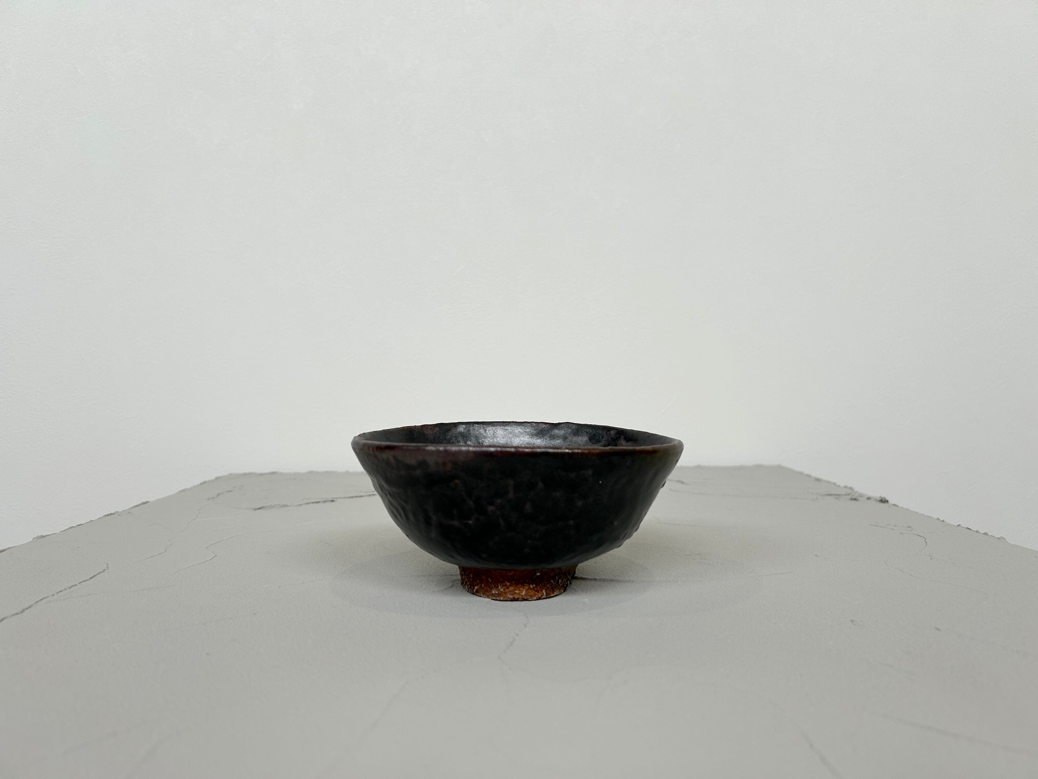 芳賀 龍一】 黒釉碗 B/HK00128 – ジェネラルストア 百代