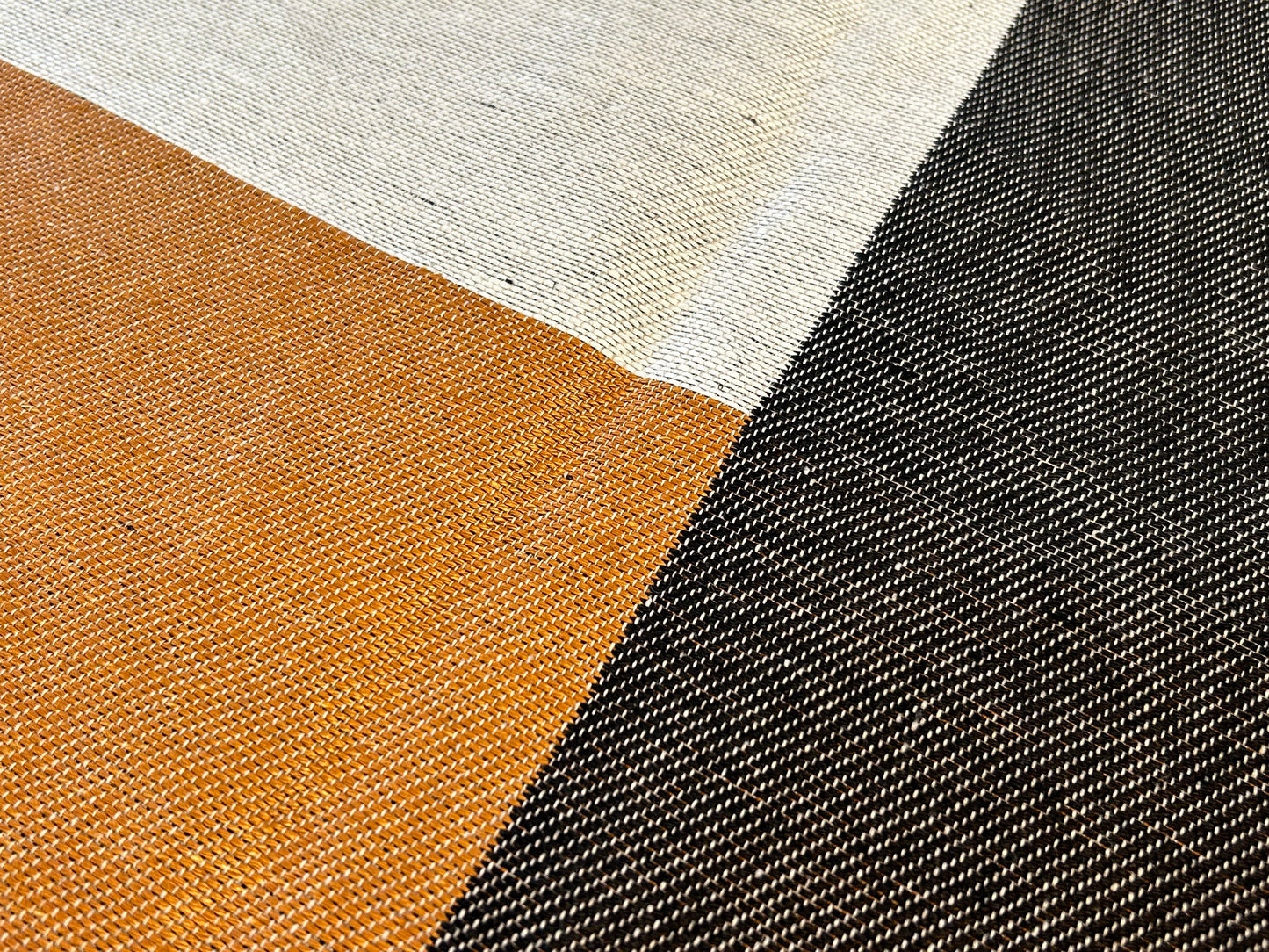 【loomer ルーマー】 Art Rug Small PR21SS-RG002 Black×white×brown/HK00125