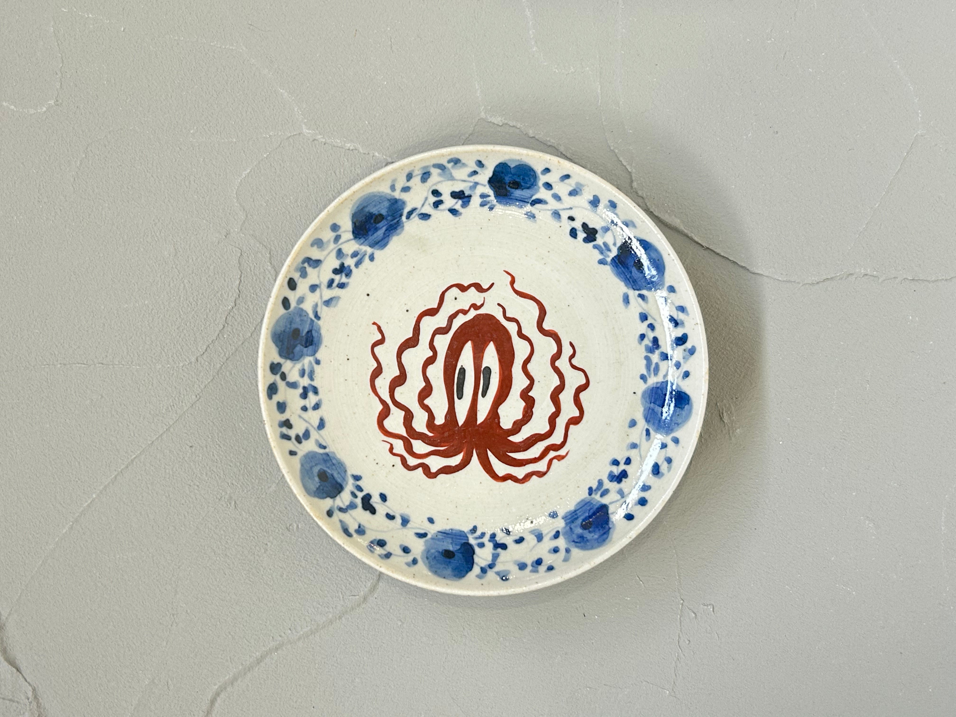 沼田 智也】タコ文 5寸皿/HK00514 – ジェネラルストア 百代