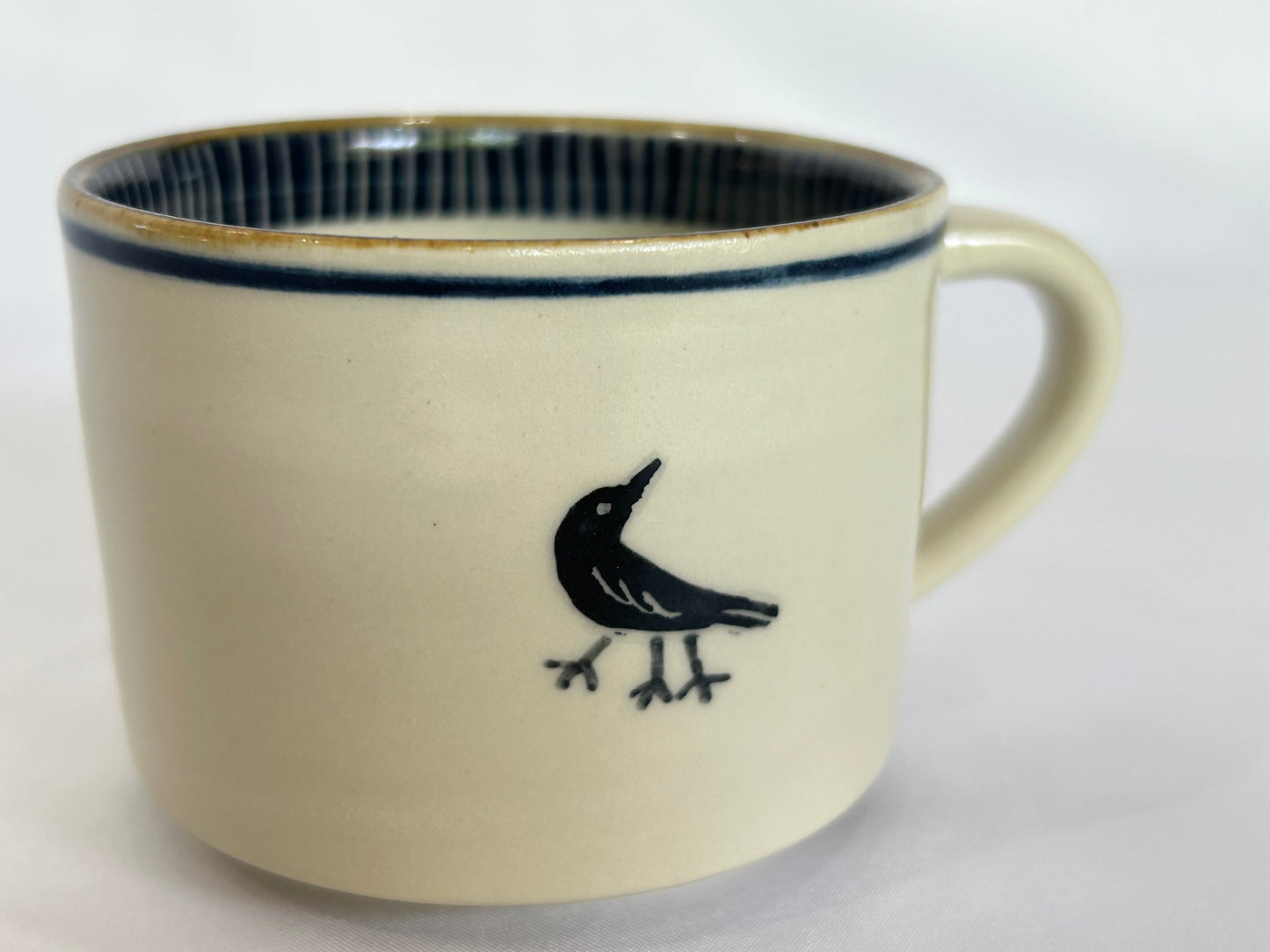 【吉村 尚子】naomitu pottery ヤタガラスコーヒーカップ /HK00564