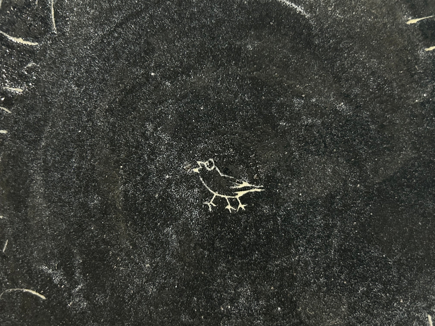 【吉村 尚子】naomitu pottery ヤタガラス中皿 A/HK00563