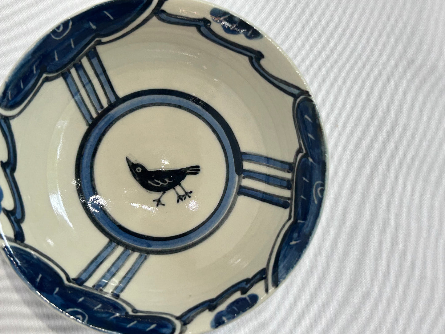【吉村 尚子】naomitu pottery ヤタガラス小鉢 A/HK00501