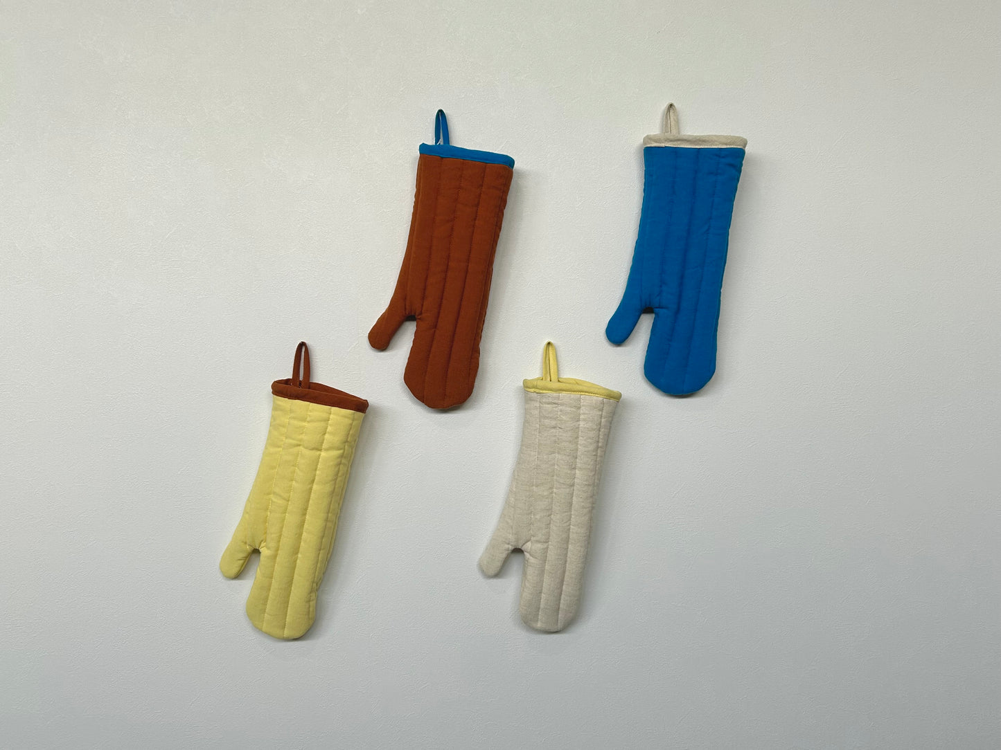 【loomer ルーマー】Cotton Linen Oven Mitt LM125-KG047 Blue/HK00487