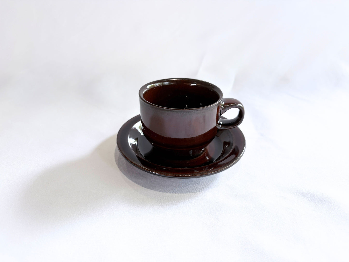 【Luft】 Erde・cup & saucer 飴 郡司製陶所/HK00693