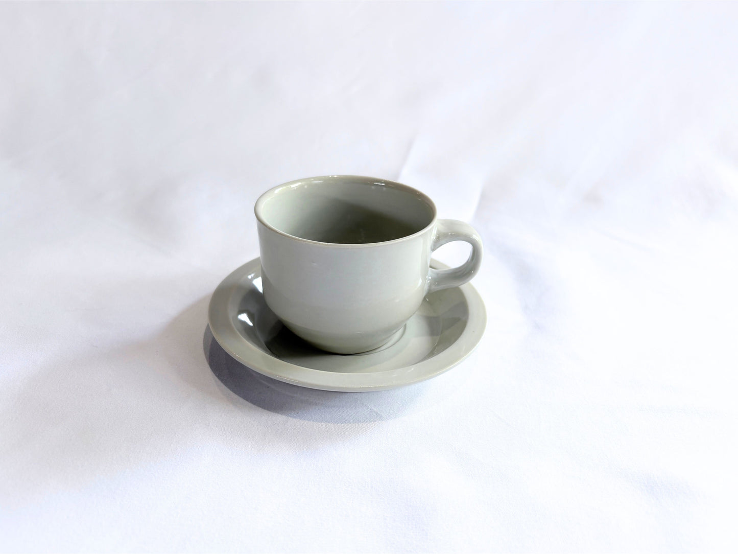 【Luft】 Erde・cup & saucer 白 郡司製陶所 / HK00693