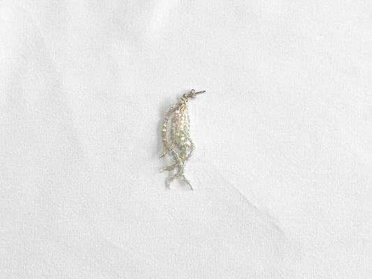 【Greenford 伊藤真子】RAIN 白雨 グラデーション ピアス グリーン/GF00007