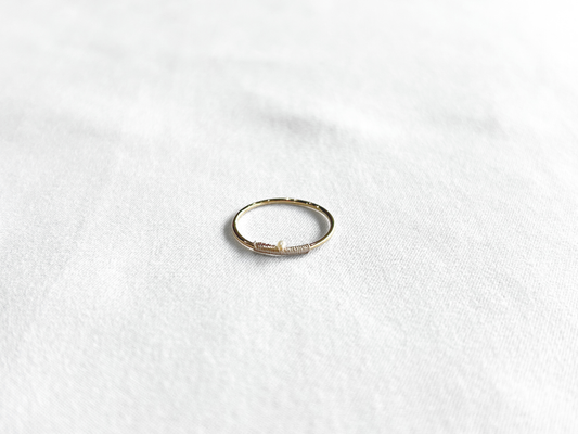 【Greenford 伊藤真子】TUBU リング 13号 シルバー/GF00016