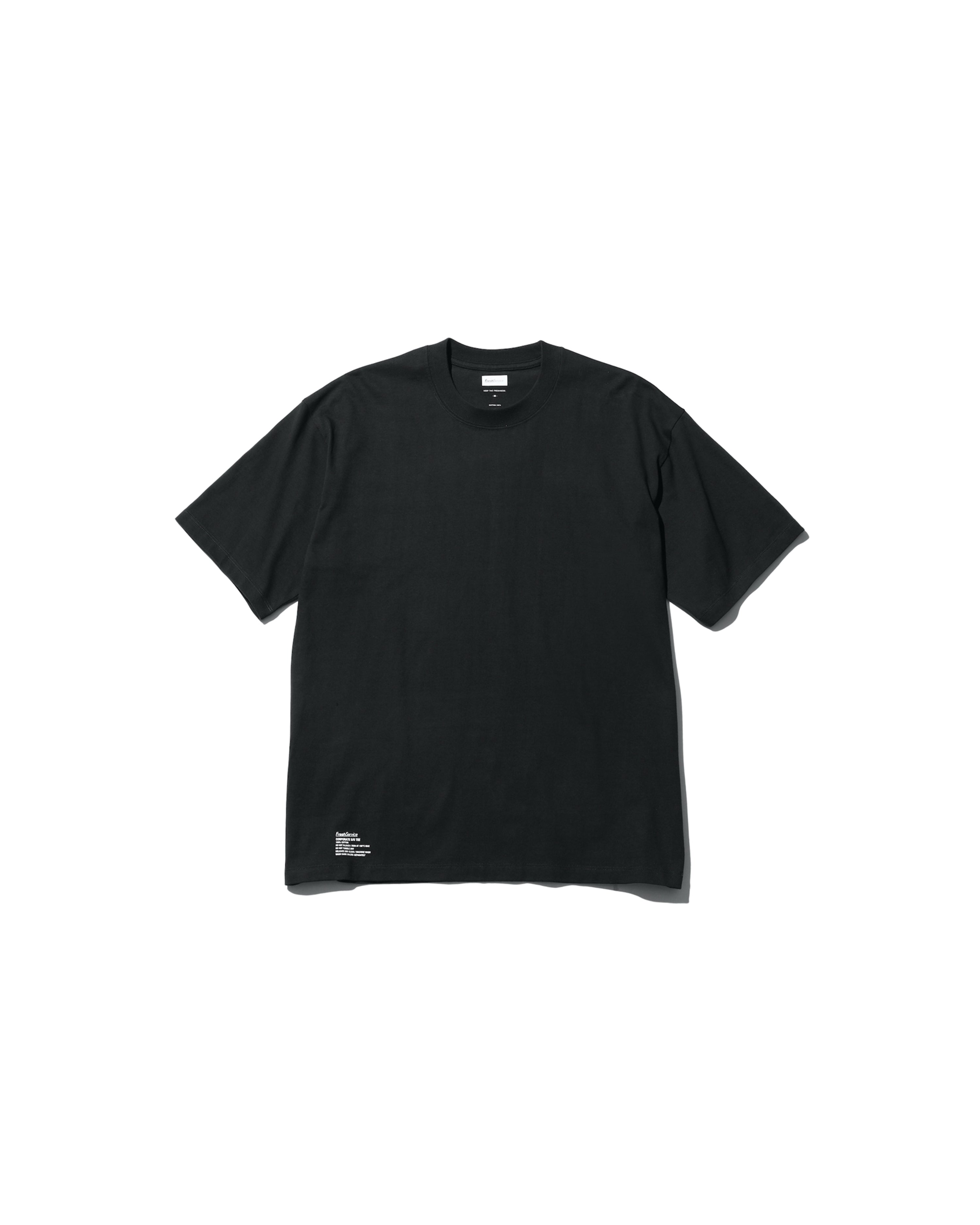 FreshService】2-PACK CORPORATE S/S TEE BLACK(Sサイズ)/HK00640