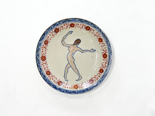 【沼田 智也】マチス文7.5寸皿/HK00603