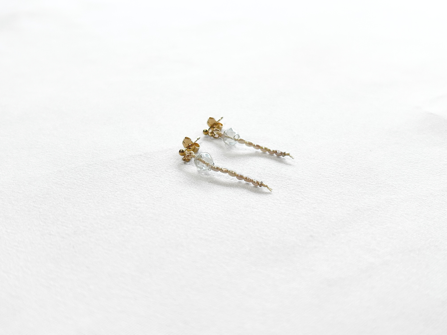 【Greenford 伊藤真子】TUKI 新月 line ピアス B/GF00006