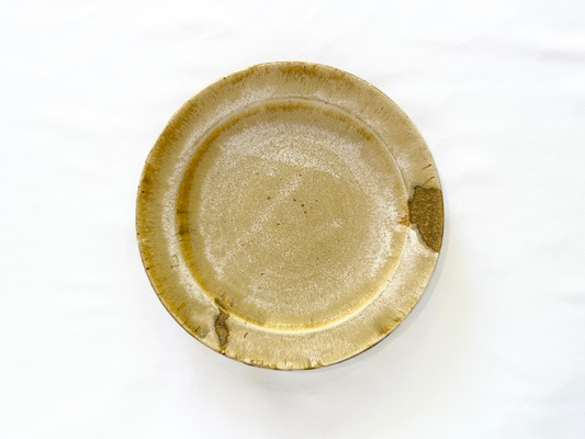 【バクキルン 浜田悠子】リム皿　M（イエロー) B/BK00050