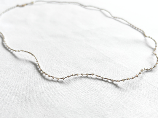 【Greenford 伊藤真子】POTU 雪のあしあと ネックレス シルバー/GF00014