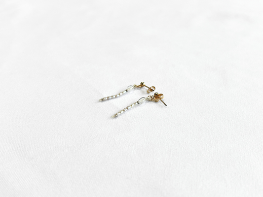 【Greenford 伊藤真子】TUKI 新月 line ピアス C/GF00006