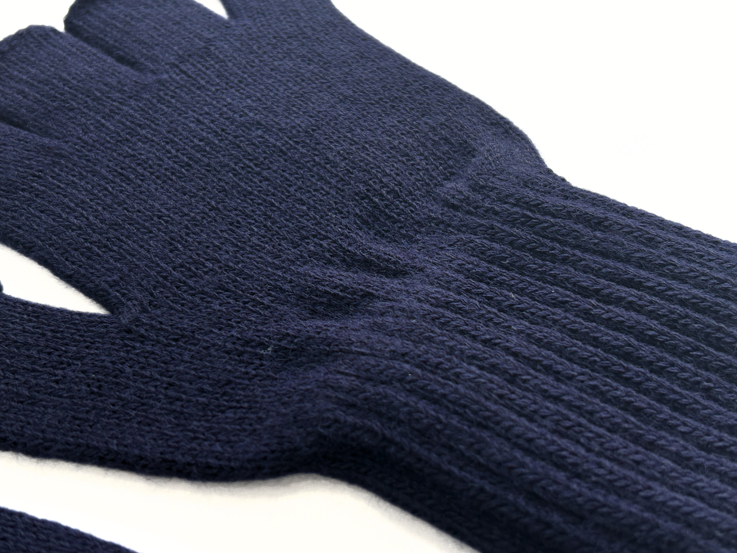 【FreshService】THEAMAL RIB KNIT FINGERLESS GLOVES NAVY/HK00621