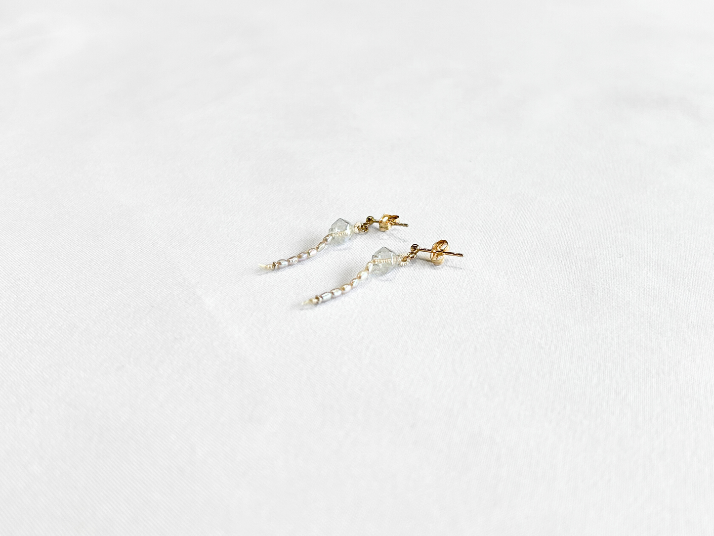 【Greenford 伊藤真子】TUKI 新月 line ピアス B/GF00006