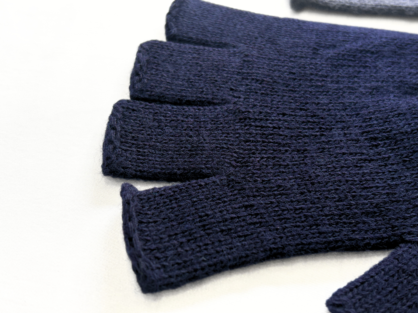 【FreshService】THEAMAL RIB KNIT FINGERLESS GLOVES NAVY/HK00621