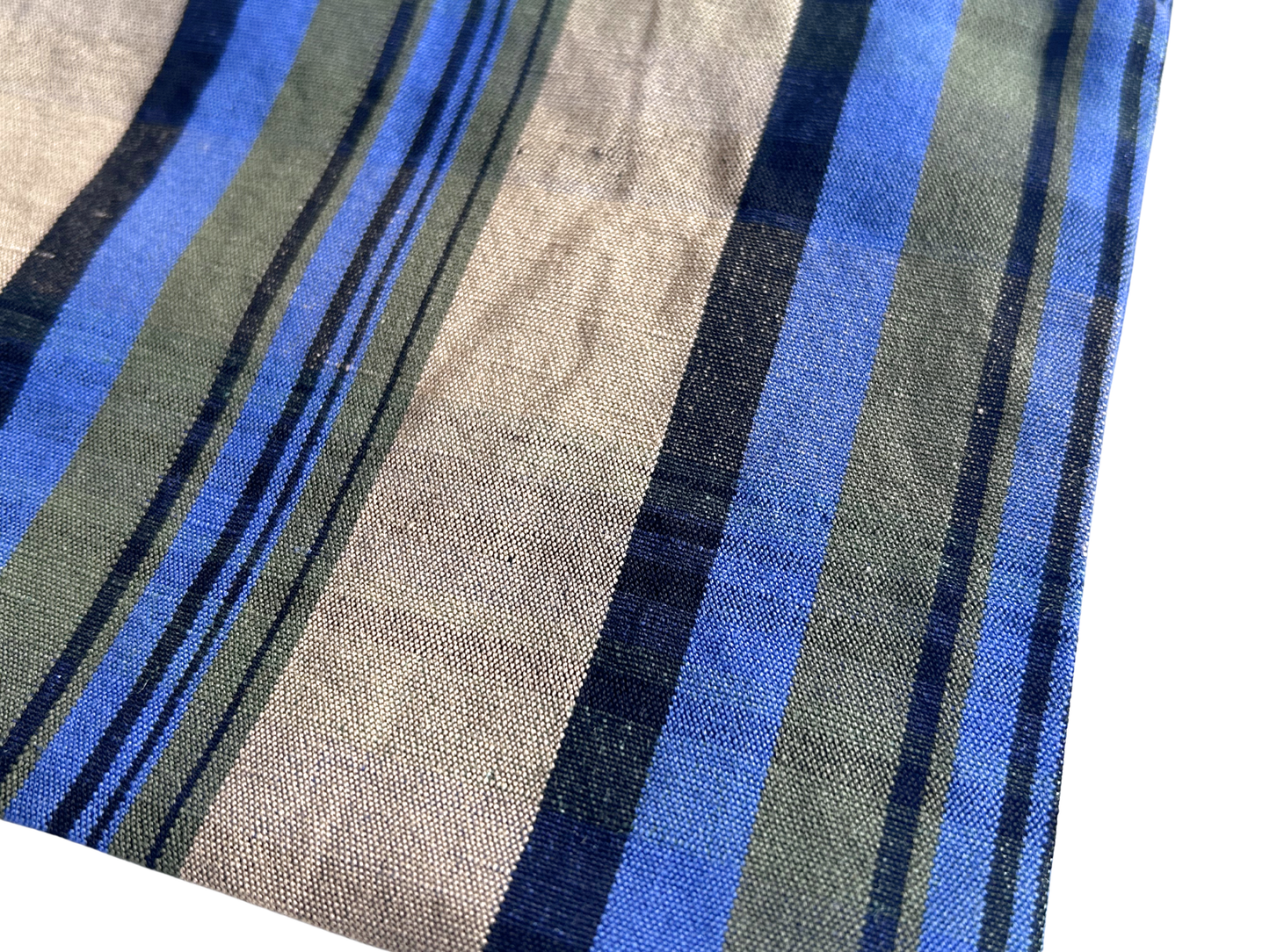 【loomer ルーマー】Cotton-LinenChecked Fabric Pouch LM126-PC103 Camel Tartan/HK00635