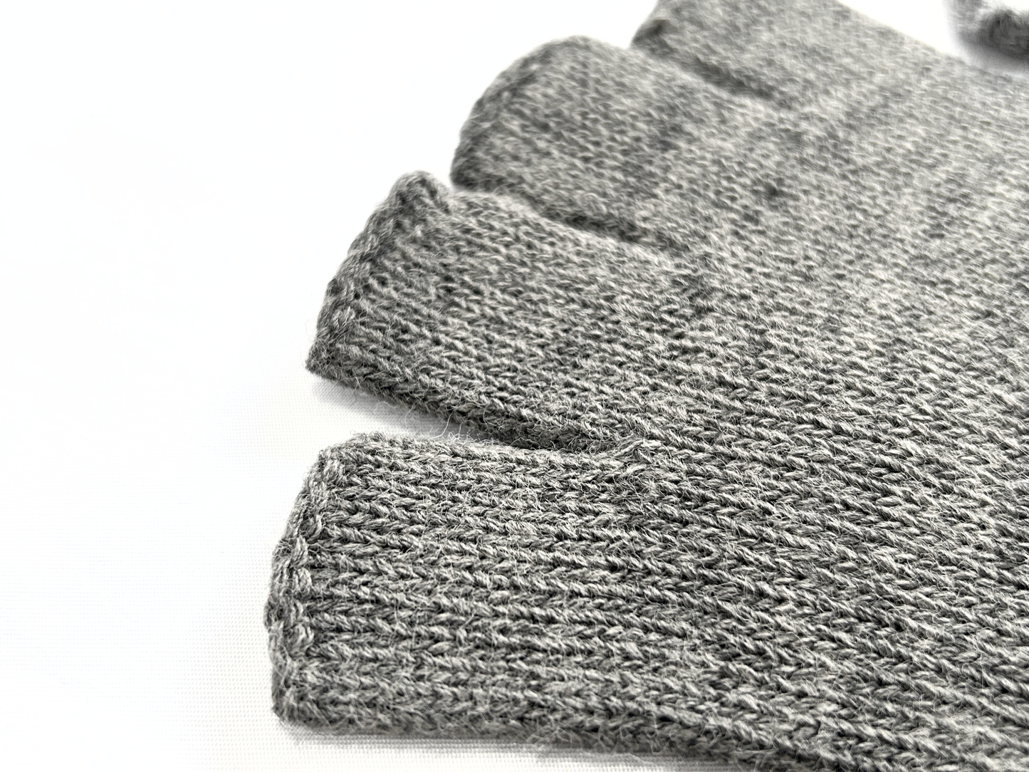 【FreshService】THEAMAL RIB KNIT FINGERLESS GLOVES GRAY/HK00621