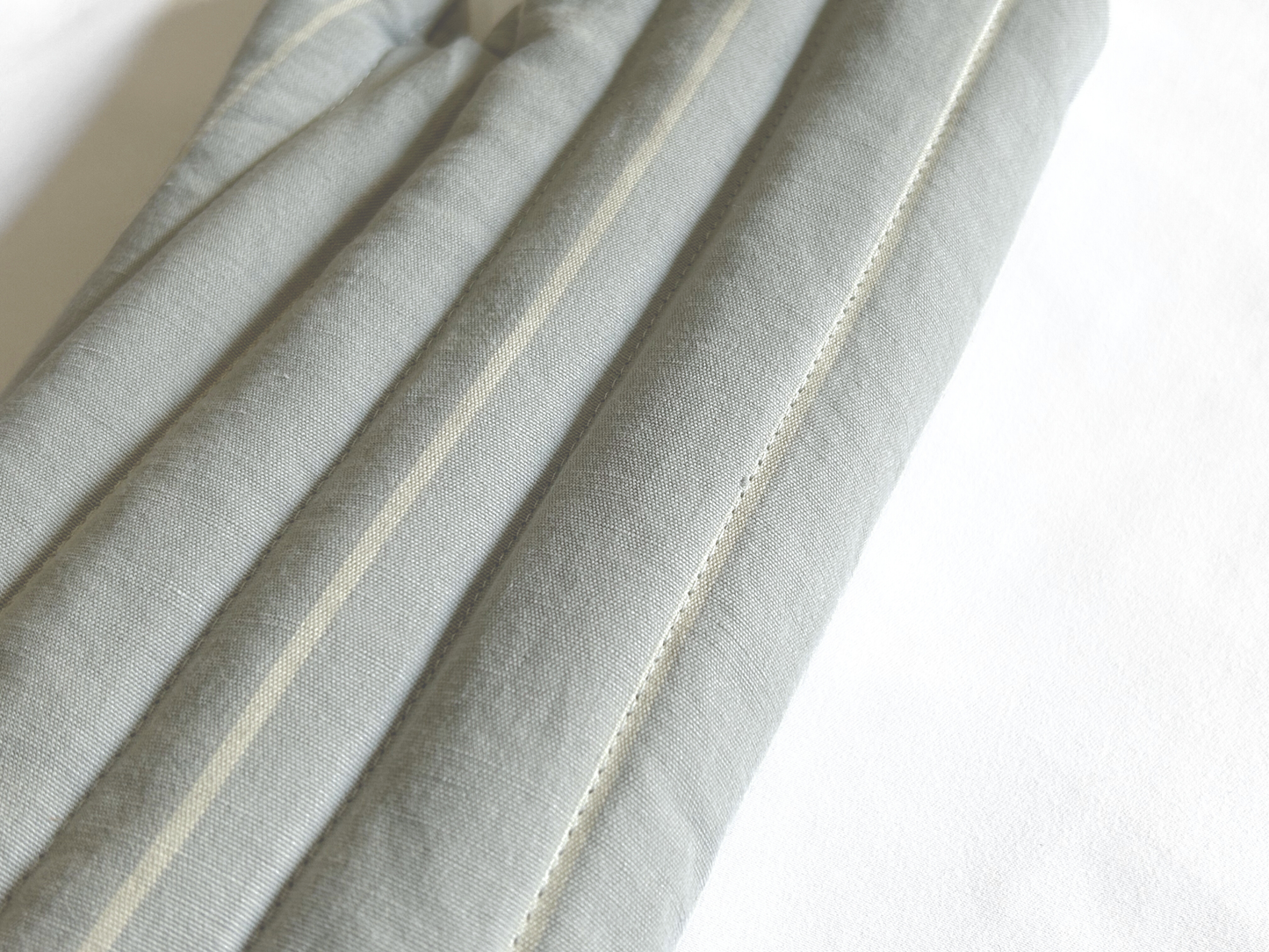 【期間限定】【loomer ルーマー】Cotton/Linen ミトン LM325-KG201 Blue Stripe/LM00010