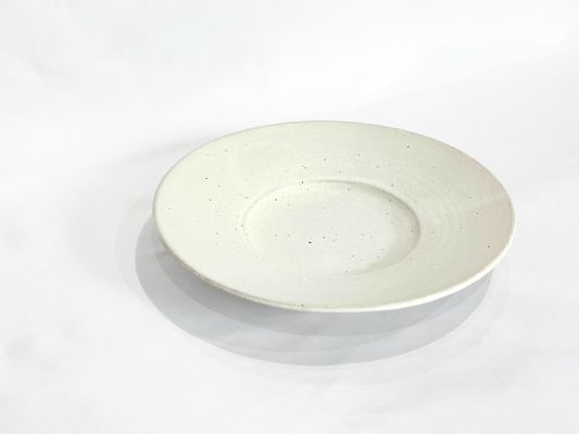 【バクキルン 浜田悠子】巾広リム大皿（Φ25）B/BK00055