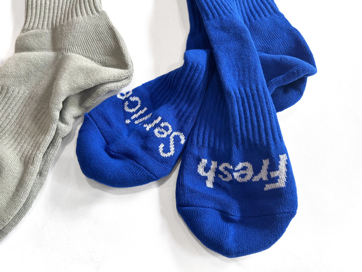 【FreshService】SIGNATURE 3-PACK SOCKS(IV×GRY×BLU)/HK00593