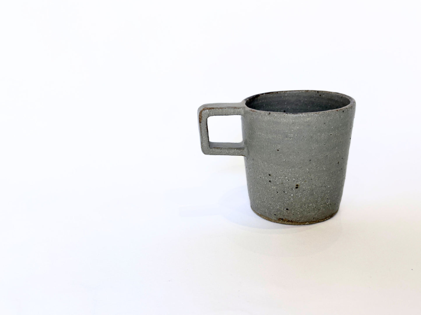 【バクキルン 浜田悠子】しかくいマグ グレー / BK00034