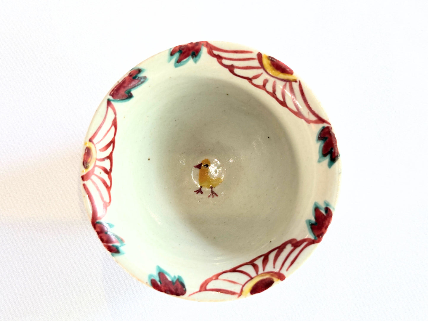【沼田 智也】鳥花文 小鉢 (A) / HK00649