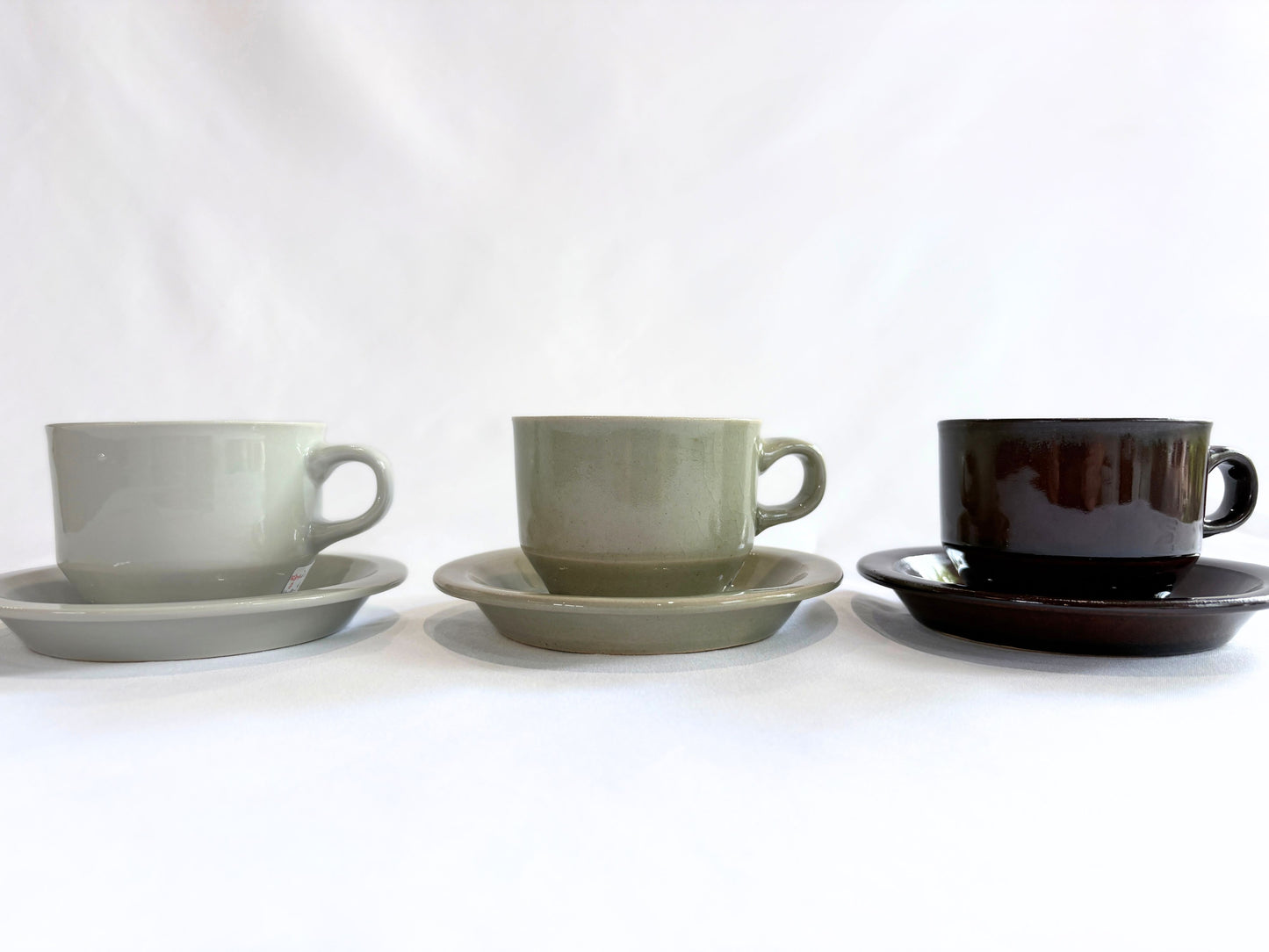【Luft】 Erde・cup & saucer 薄緑 郡司製陶所/HK00693