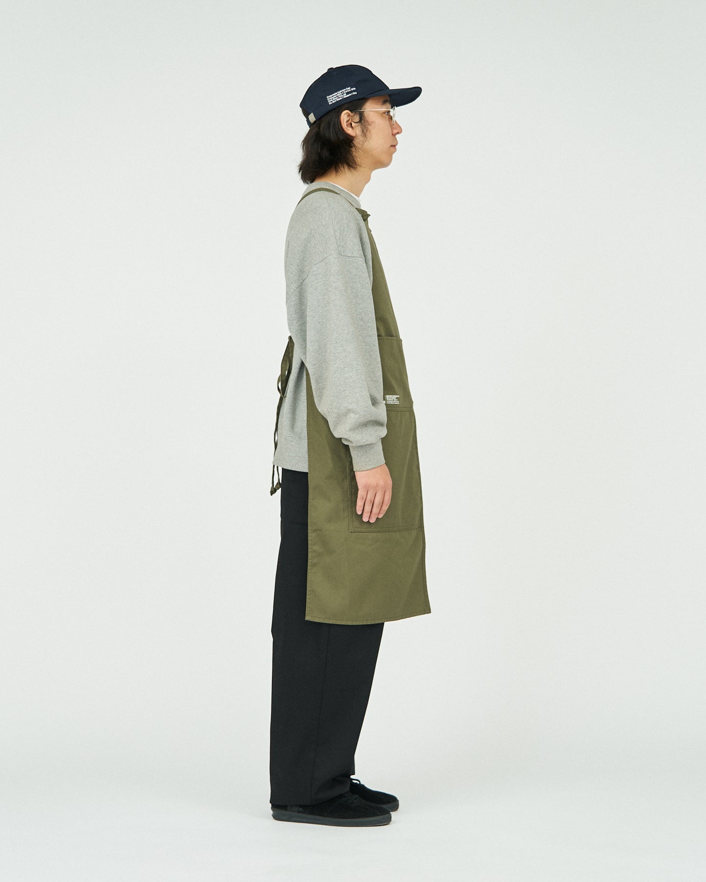 【FreshService】FDS_CORPORATE UNIFORM APRON KHAKI/HK00629