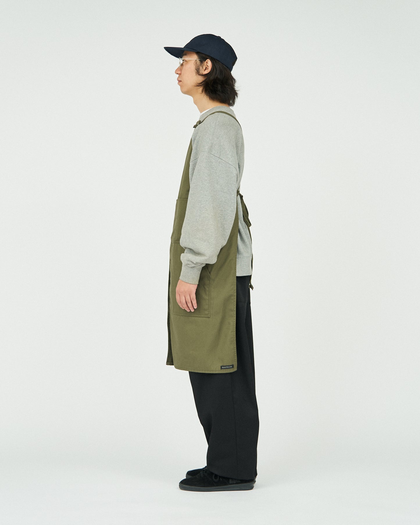 【FreshService】FDS_CORPORATE UNIFORM APRON KHAKI/HK00629