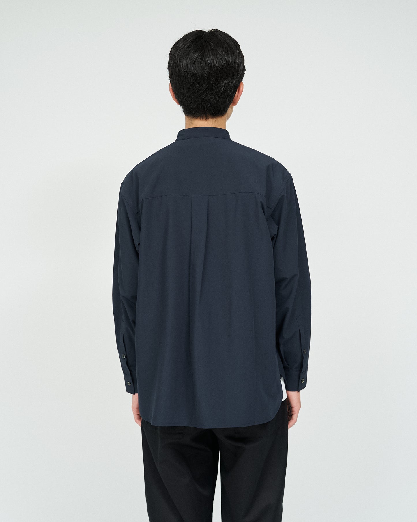 【FreshService】SERVICE WORK BAND COLLAR SHIRT NAVY/HK00630