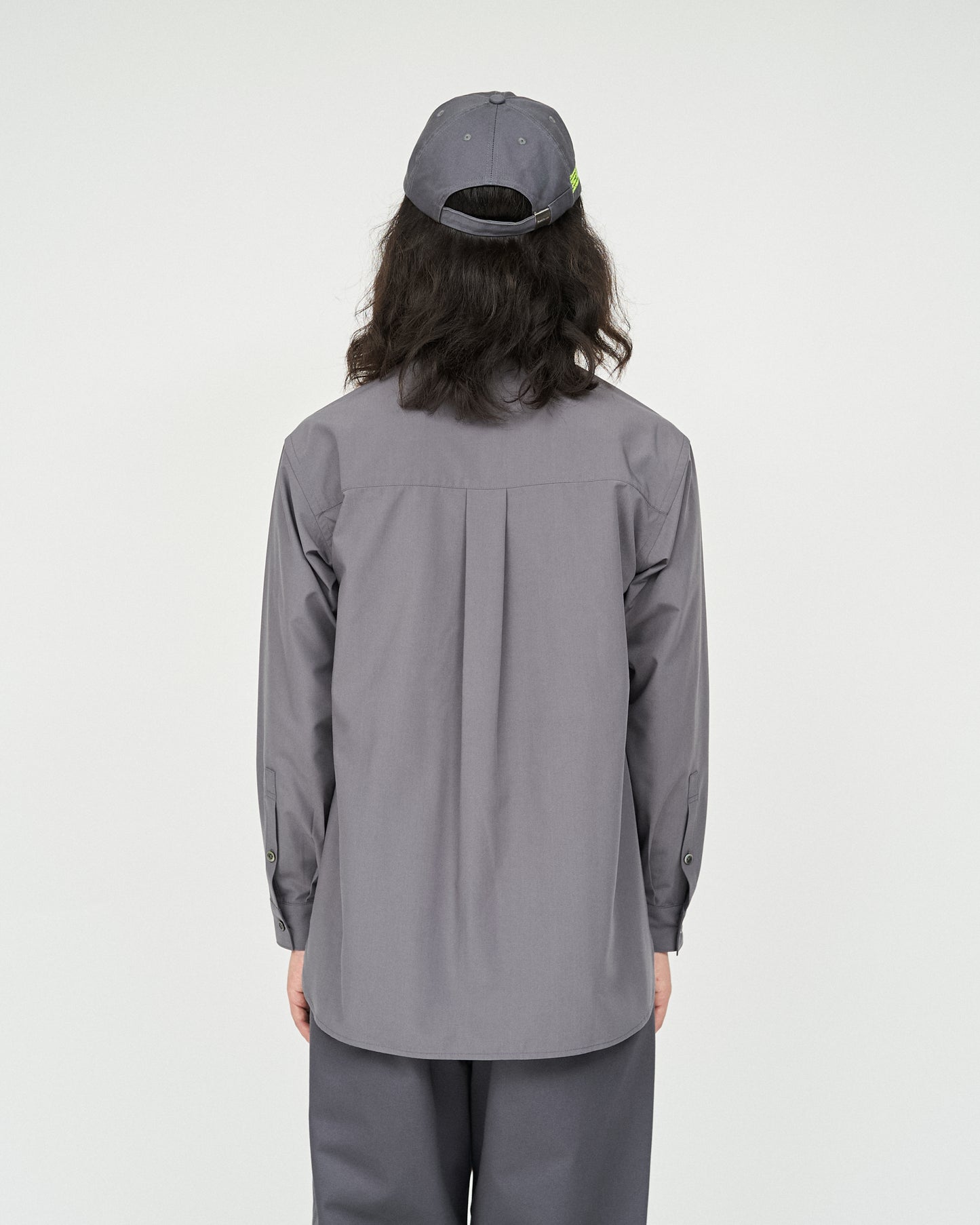 【FreshService】SERVICE WORK BAND COLLAR SHIRT GRAY/HK00630