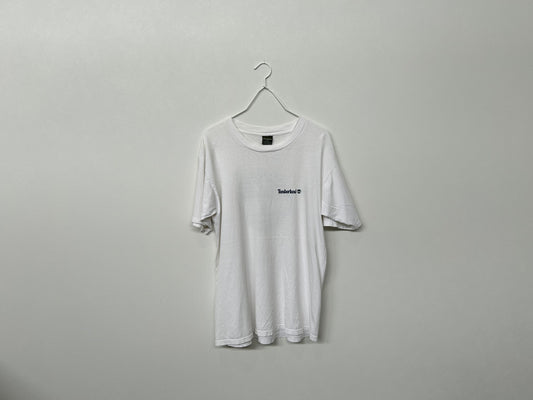 【ヴィンテージ(USED)】Timberland T-shirts White M USA製/PS00013