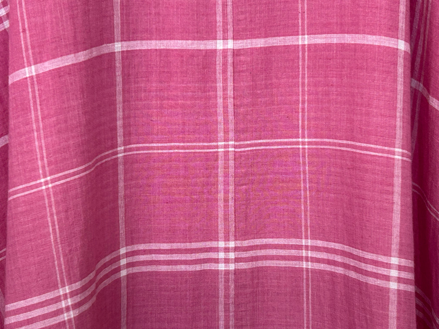 【loomer ルーマー 30%OFF】 PR22SS-OP023 カフタンワンピース Pink Check/HK00126