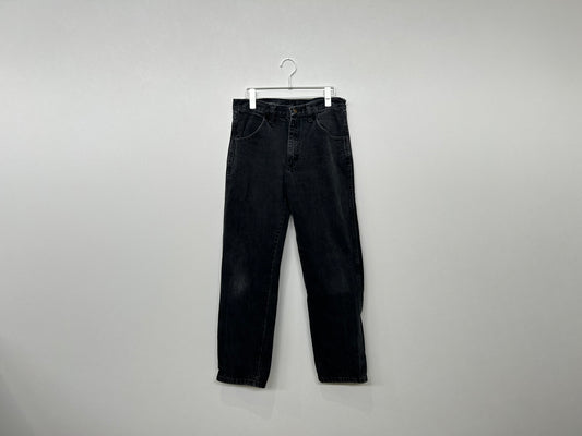 【ヴィンテージ(USED)】Rustler Black Denim 31X30/PS00024