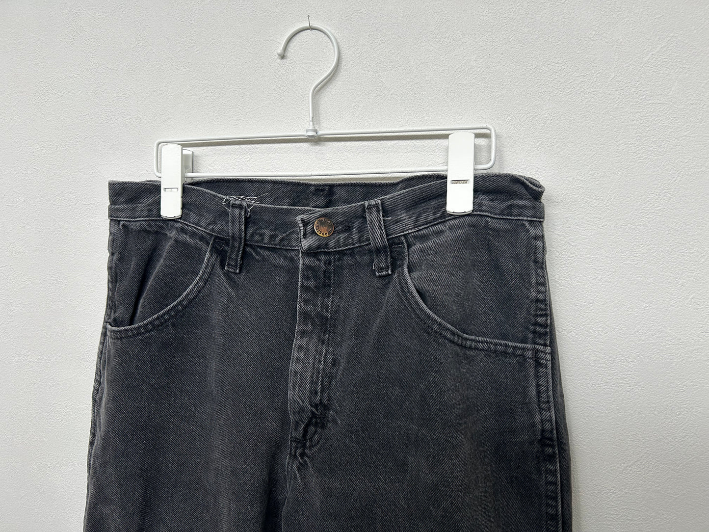 【ヴィンテージ(USED)】Rustler Black Denim 31X30/PS00024
