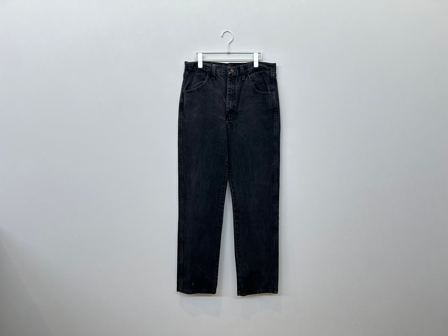【ヴィンテージ(USED)】Rustler Black Denim 34X32/PS00028