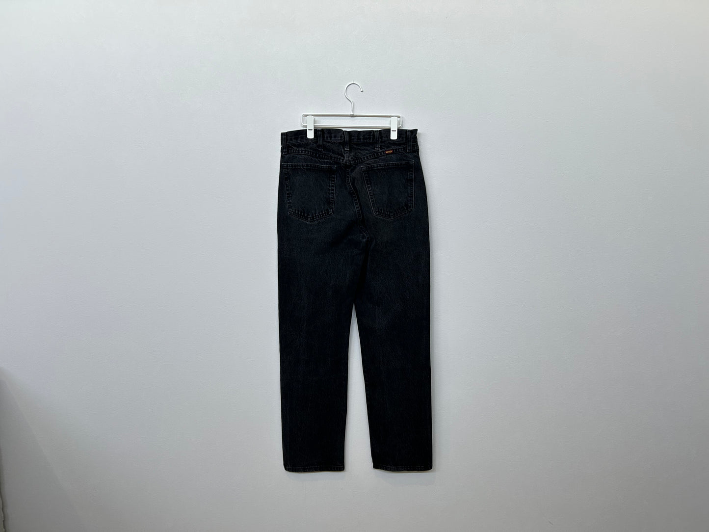 【ヴィンテージ(USED)】Rustler Black Denim 34X32/PS00028