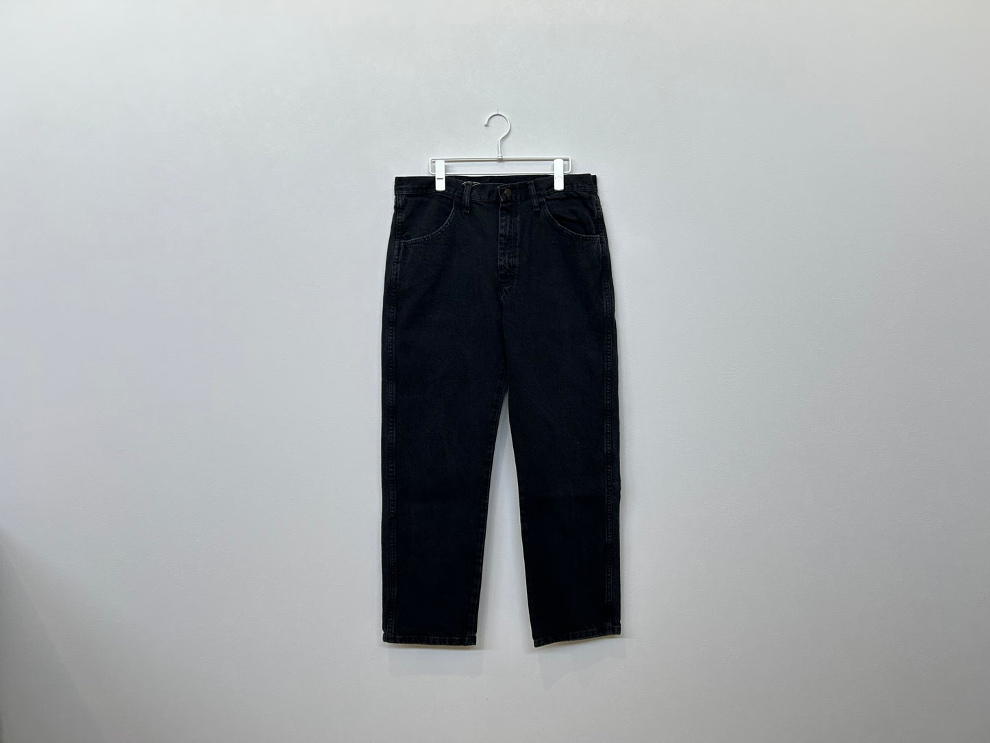 【ヴィンテージ(USED)】Rustler Black Denim 34X30/PS00029