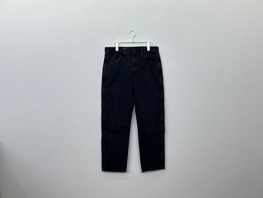【ヴィンテージ(USED)】Rustler Black Denim 34X30/PS00029