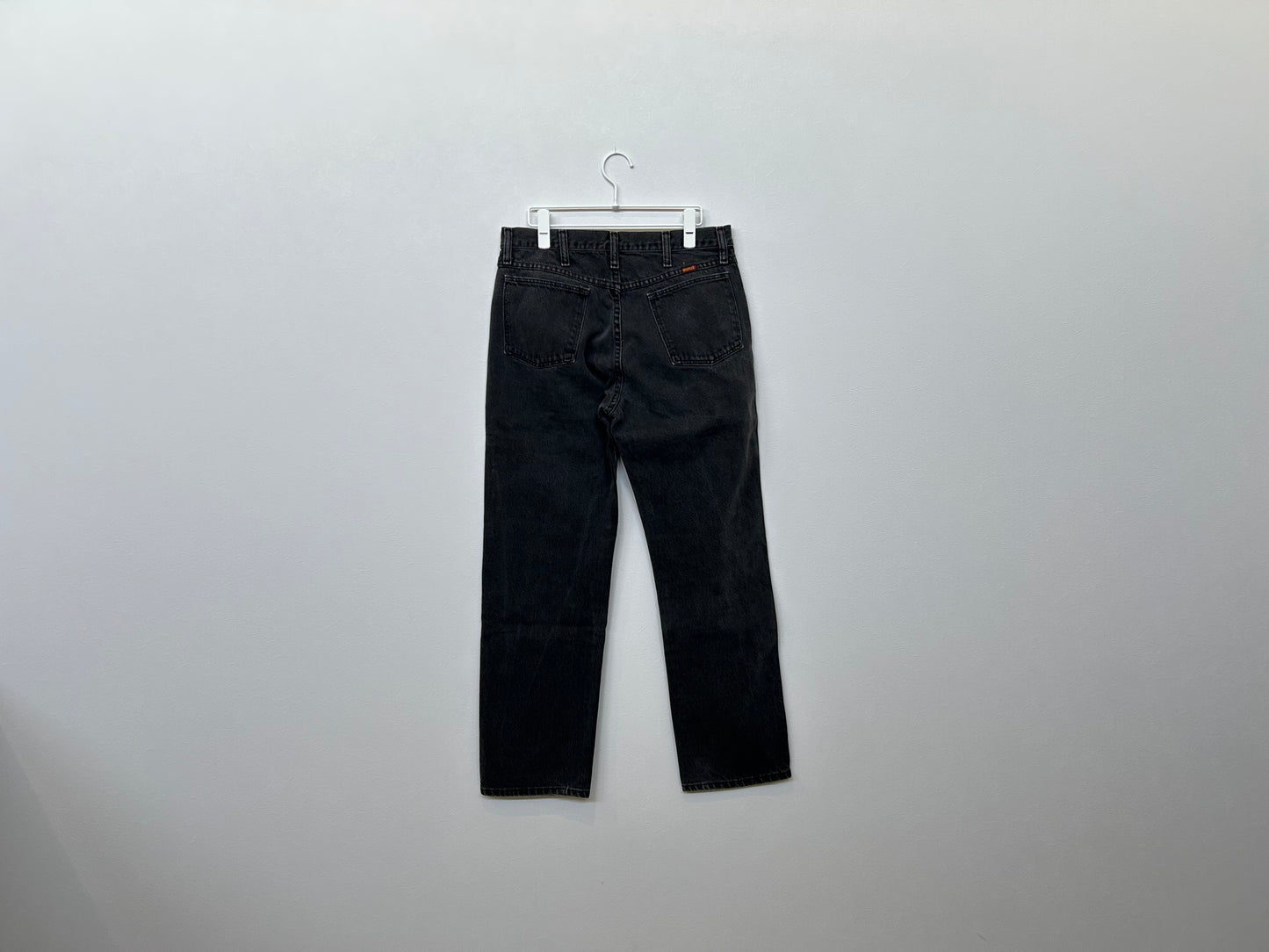 【ヴィンテージ(USED)】Rustler Black Denim 33X30/PS00027