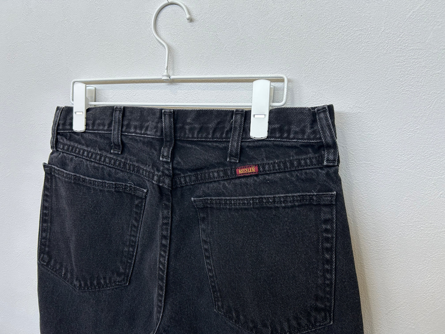 【ヴィンテージ(USED)】Rustler Black Denim 32X30 A/PS00025