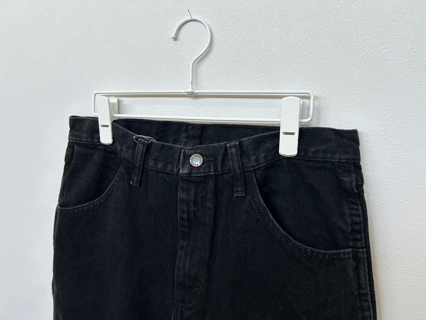 【ヴィンテージ(USED)】Rustler Black Denim 32X30 B/PS00026