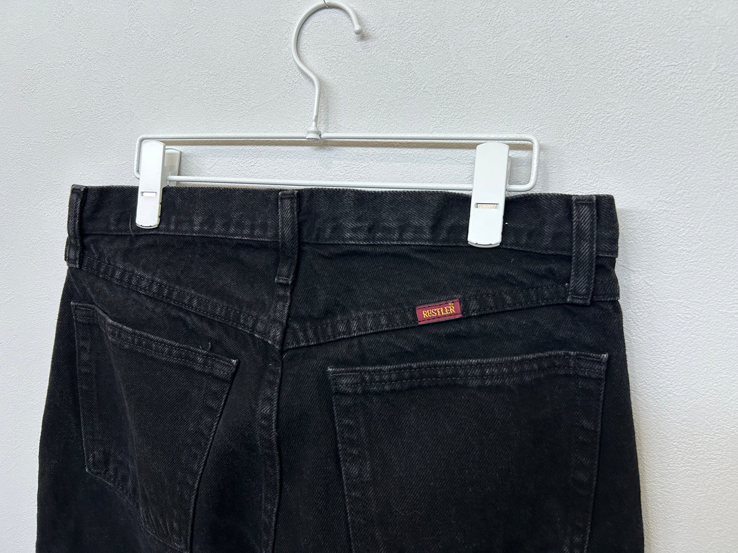 【ヴィンテージ(USED)】Rustler Black Denim 32X30 B/PS00026