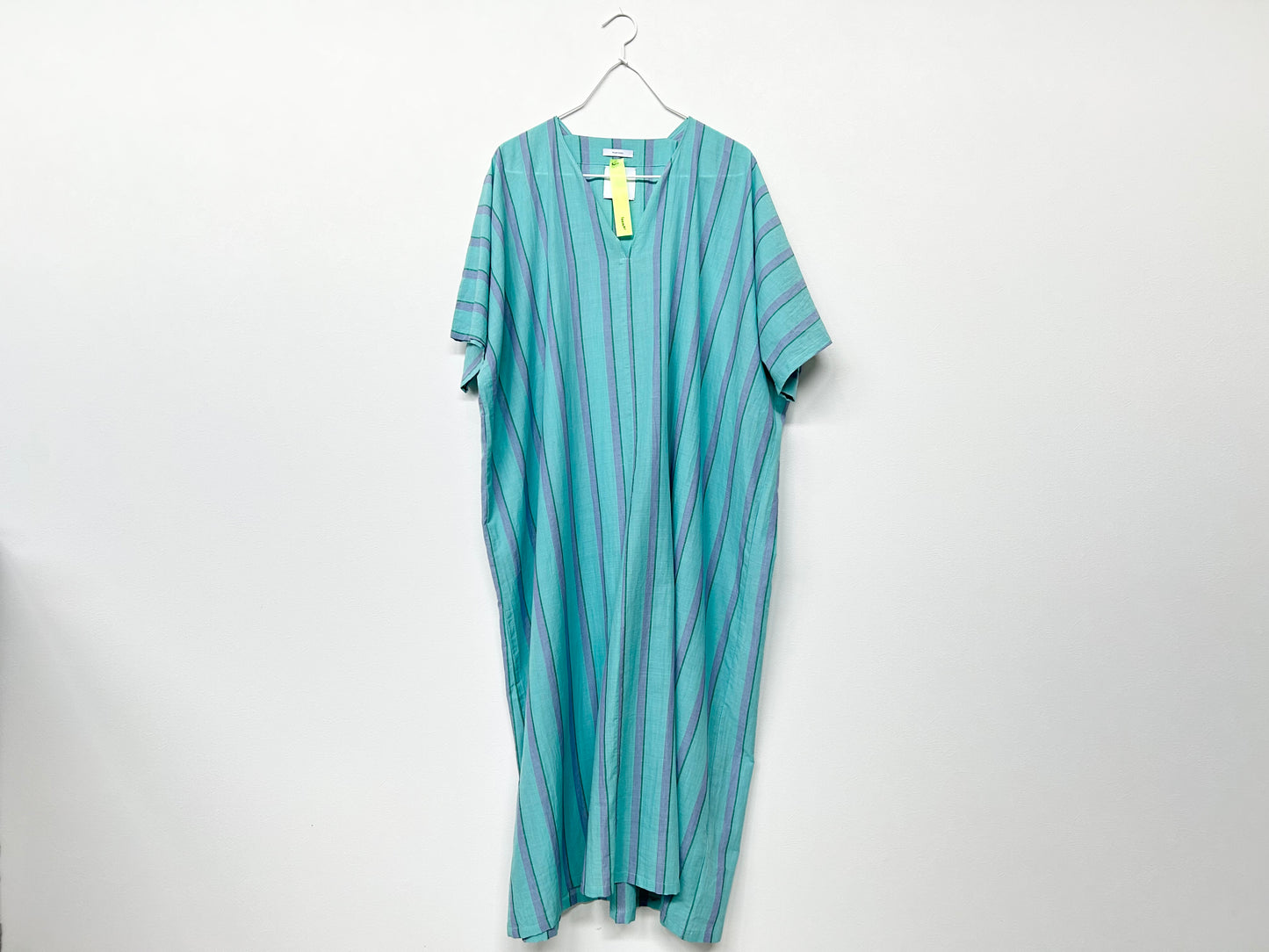 【loomer ルーマー 30%OFF】 PR22SS-OP023 カフタンワンピース Emerald Green Stripe/HK00126