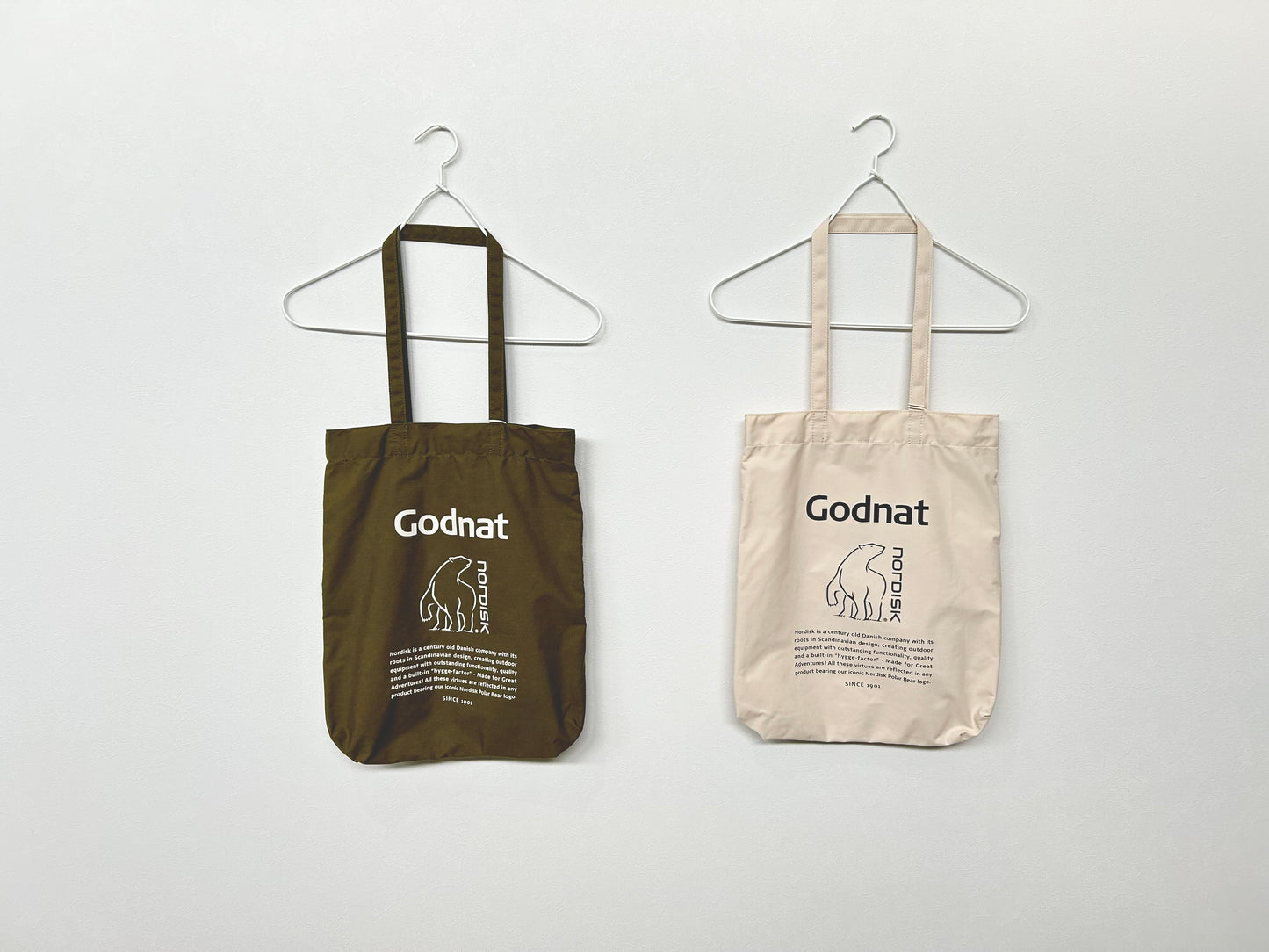 【NORDISK APPAREL】ノルディスク T/C PILLOW TOTE BAG カーキ/HK00219