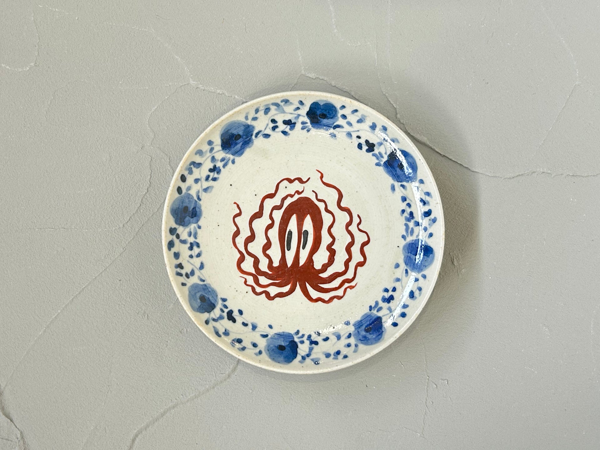 タコ皿 沼田 智也】タコ文 5寸皿/HK00514 – ジェネラルストア 百代