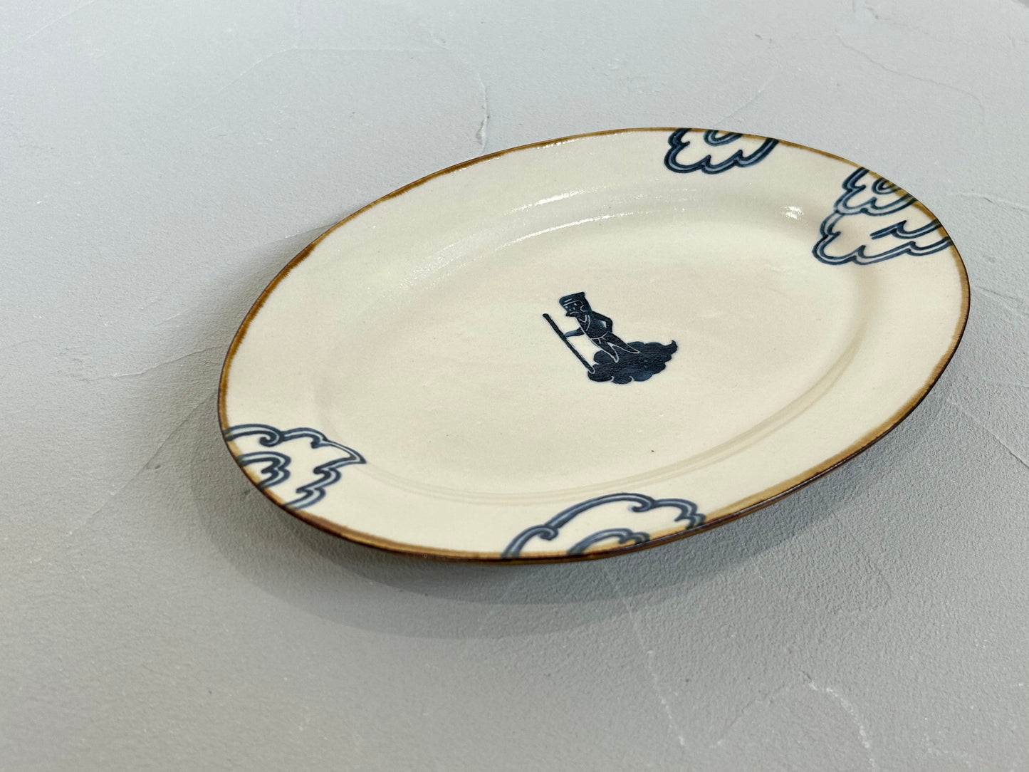 【吉村 尚子】naomitu pottery オーバルS サル A/HK00499